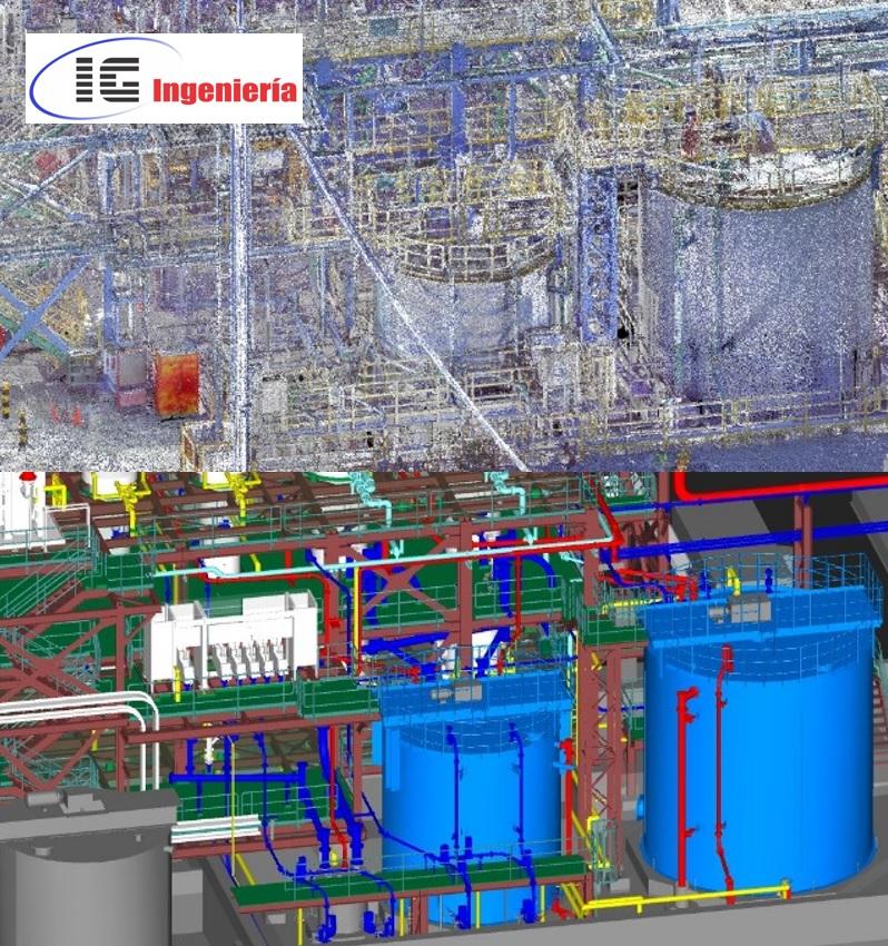 Escaneo Laser 3D para proyectos Brownfield